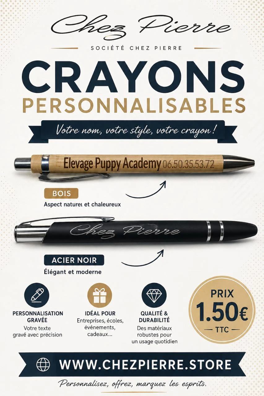 Crayon personnalisé